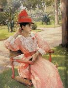 Park in the afternoon, William Merritt Chase